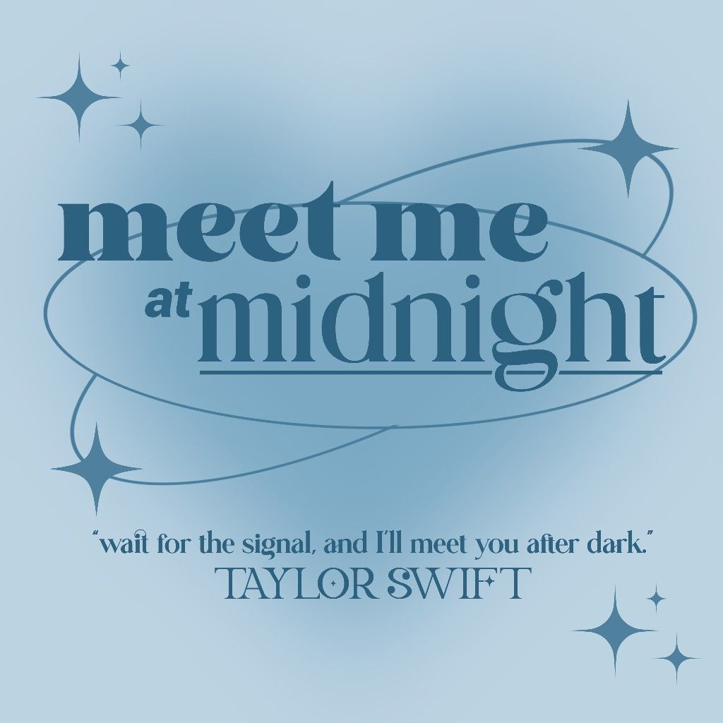 Midnights Taylor Swift Poster Wallpaper