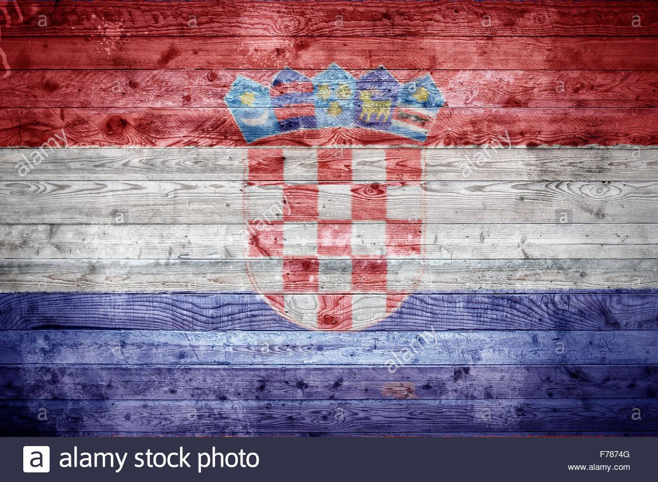 Croatian Flag Wallpaper Croatia Stock Photos