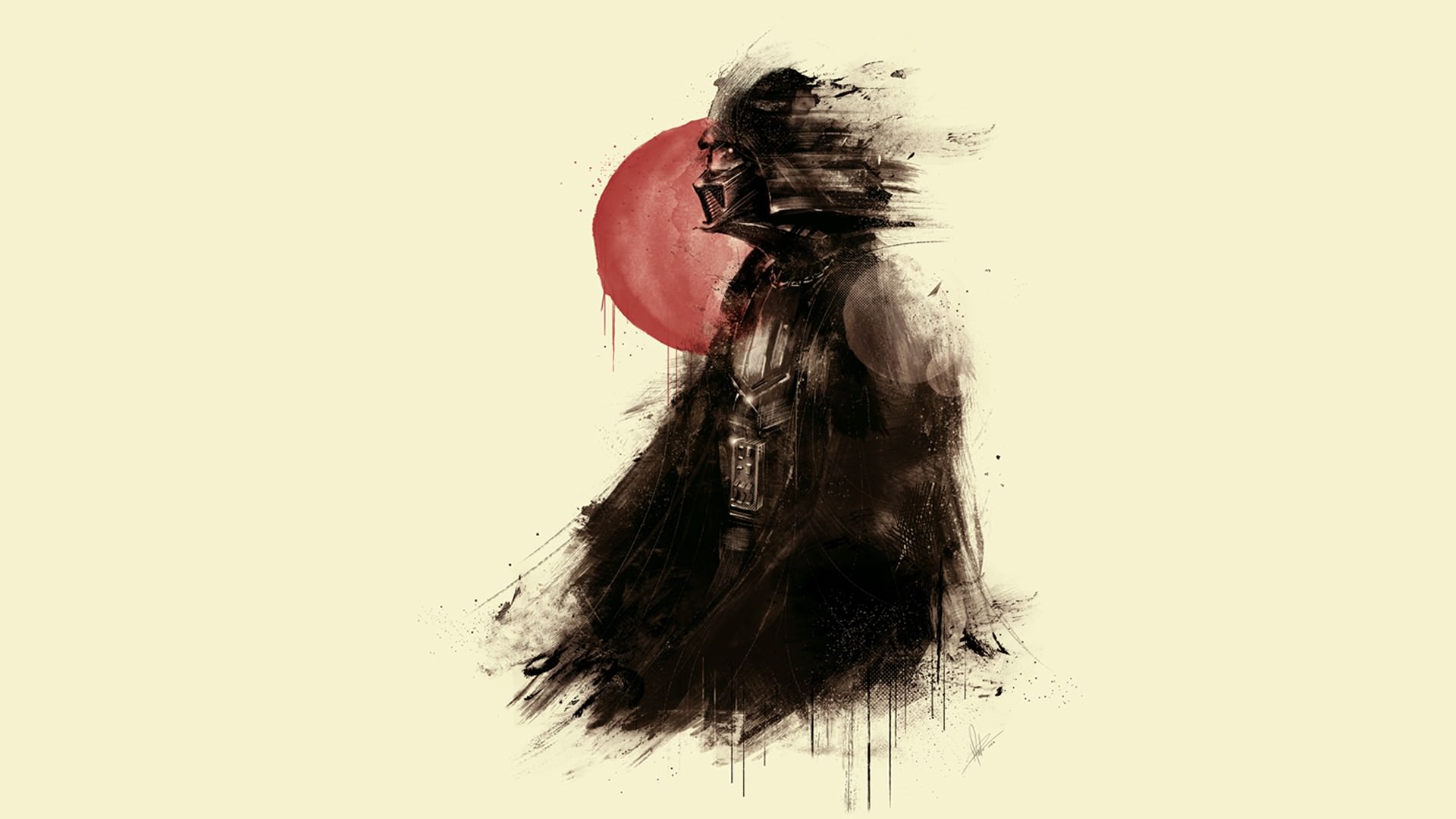 Darth Vader Fan Art Wallpaper   DigitalArtio