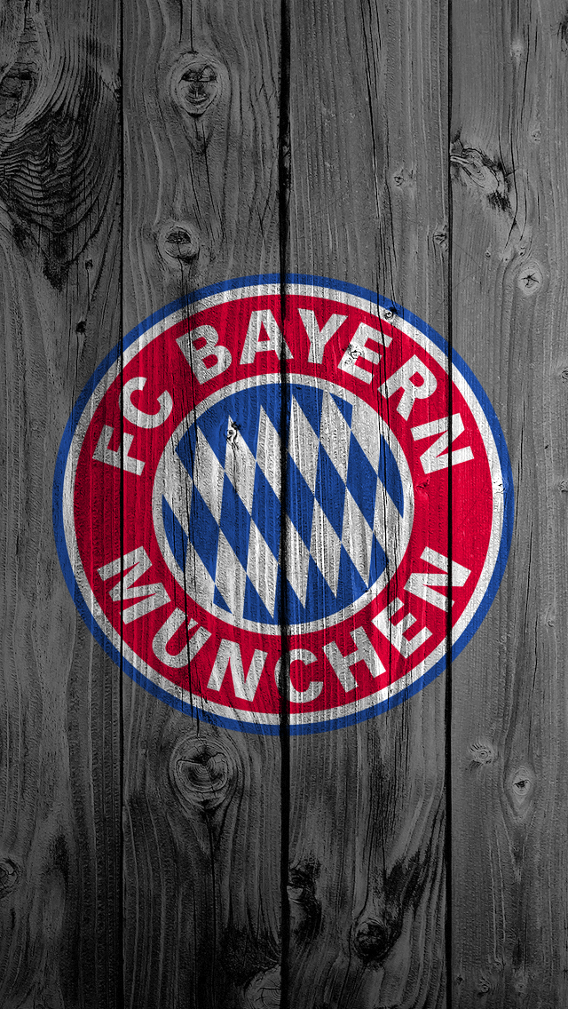 iPhone Wallpaper Wood Custom Bayern Munchen