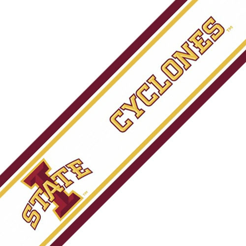 NCAA Iowa State Cyclones Accent Self Stick Wall Border modern decals 500x500
