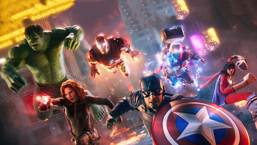 Marvel S Avengers Wallpaper Playstation Universe