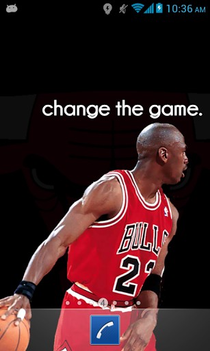 Bigger Michael Jordan Live Wallpaper For Android Screenshot