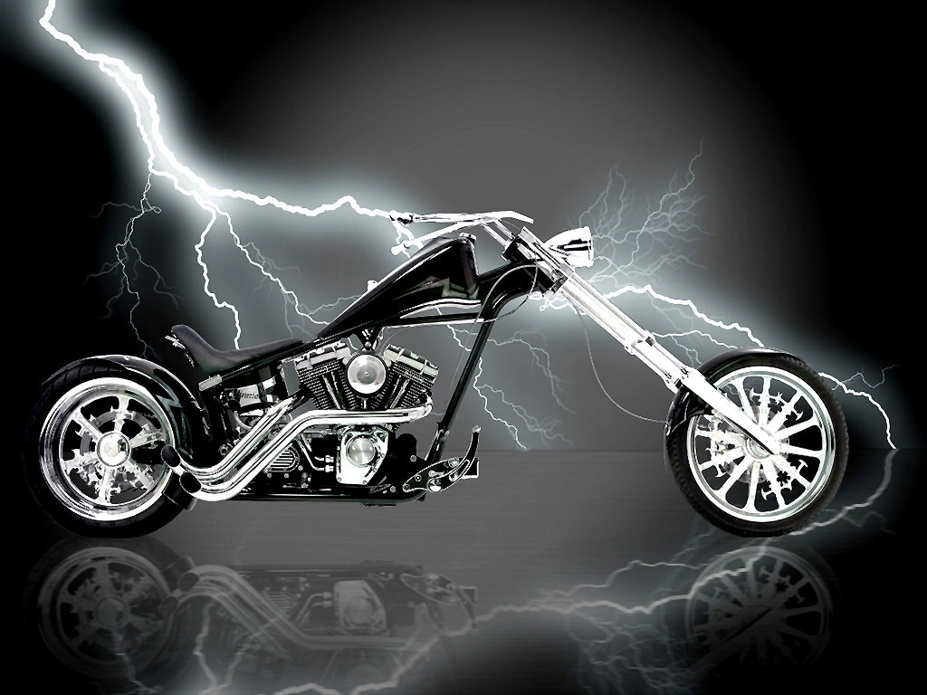 Bike Wallpaper Thunder Strike Harley Jpeg