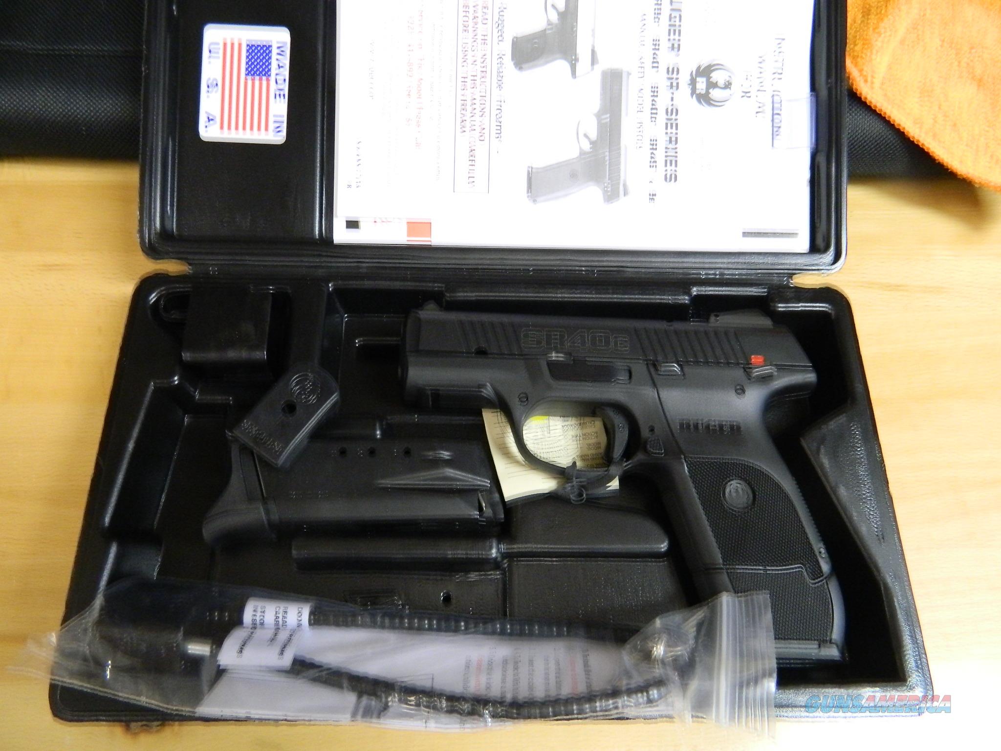 Ruger Sr40c All Black In Smith Wesson Nib