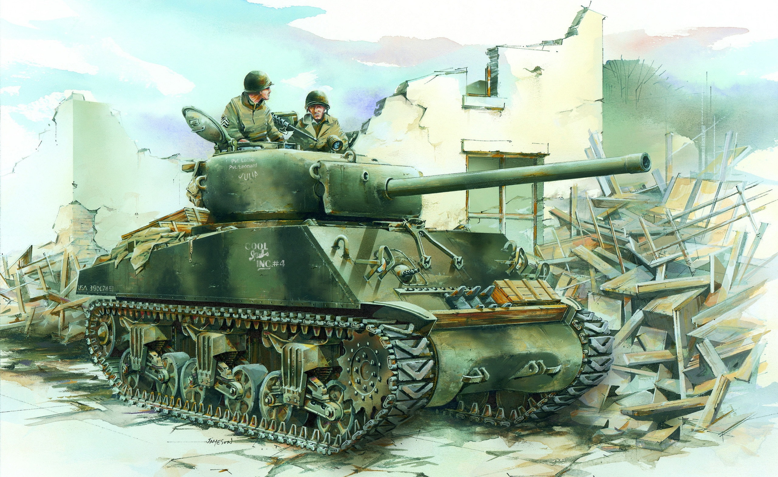 M4 Sherman Tank World War Ii A Picture Jpg