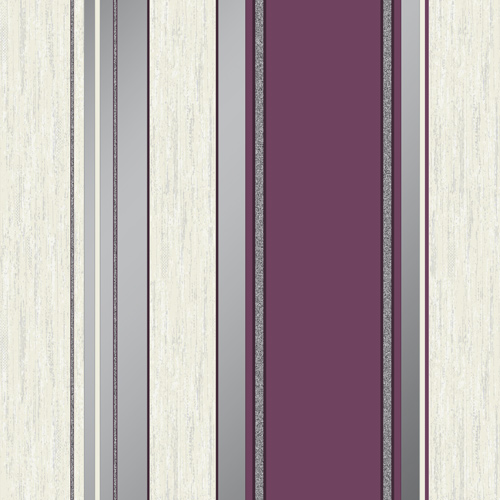 Synergy Glitter Stripe Ebony Wallpaper By Vymura London M0785