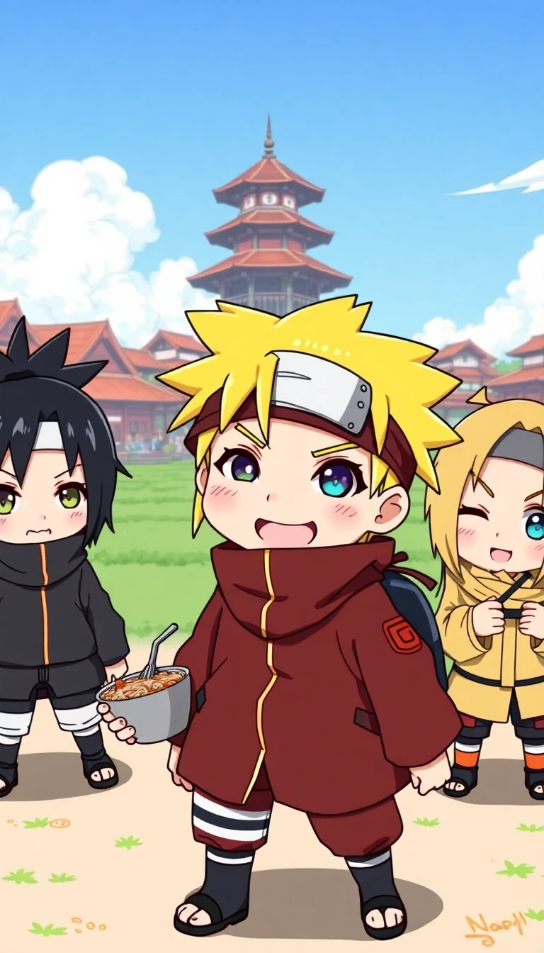 Naruto Chibi Wallpaper