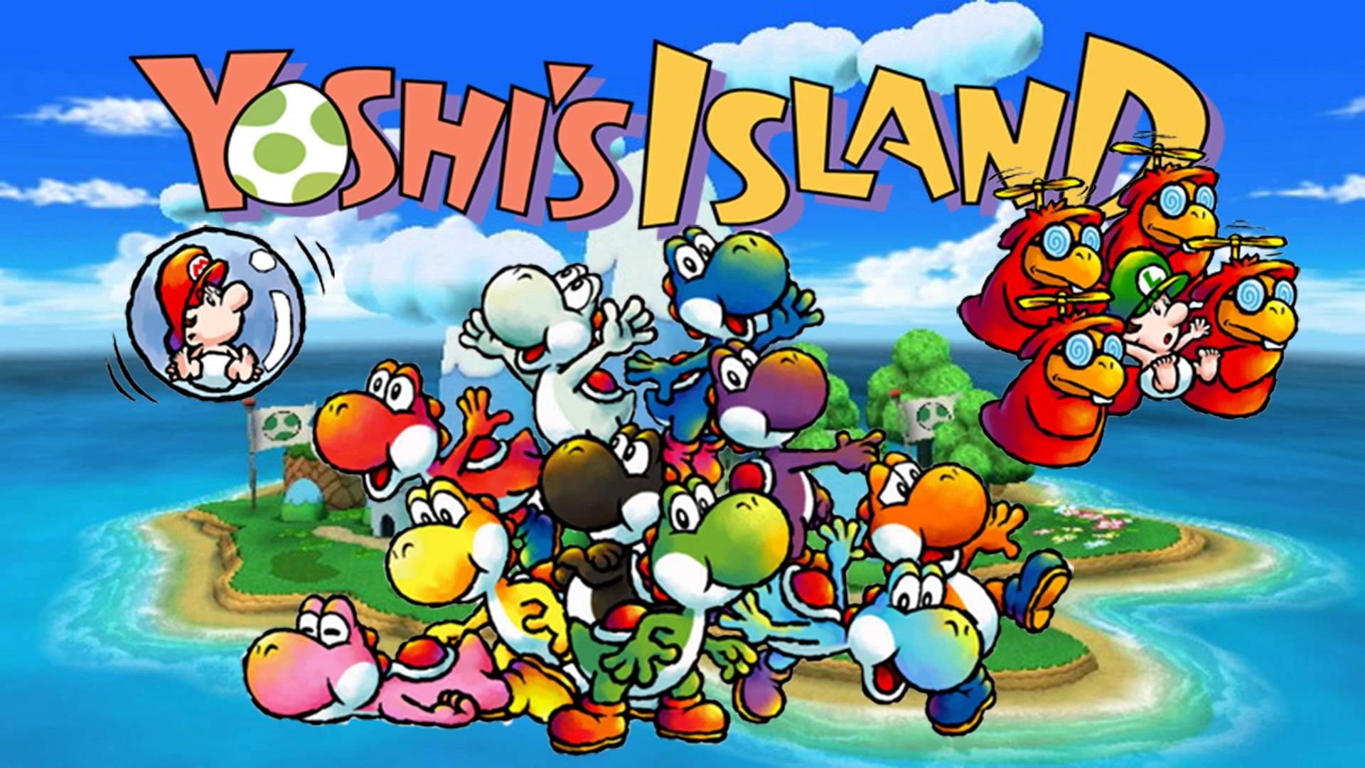 how to get to the island with yoshi on super mario sunshine