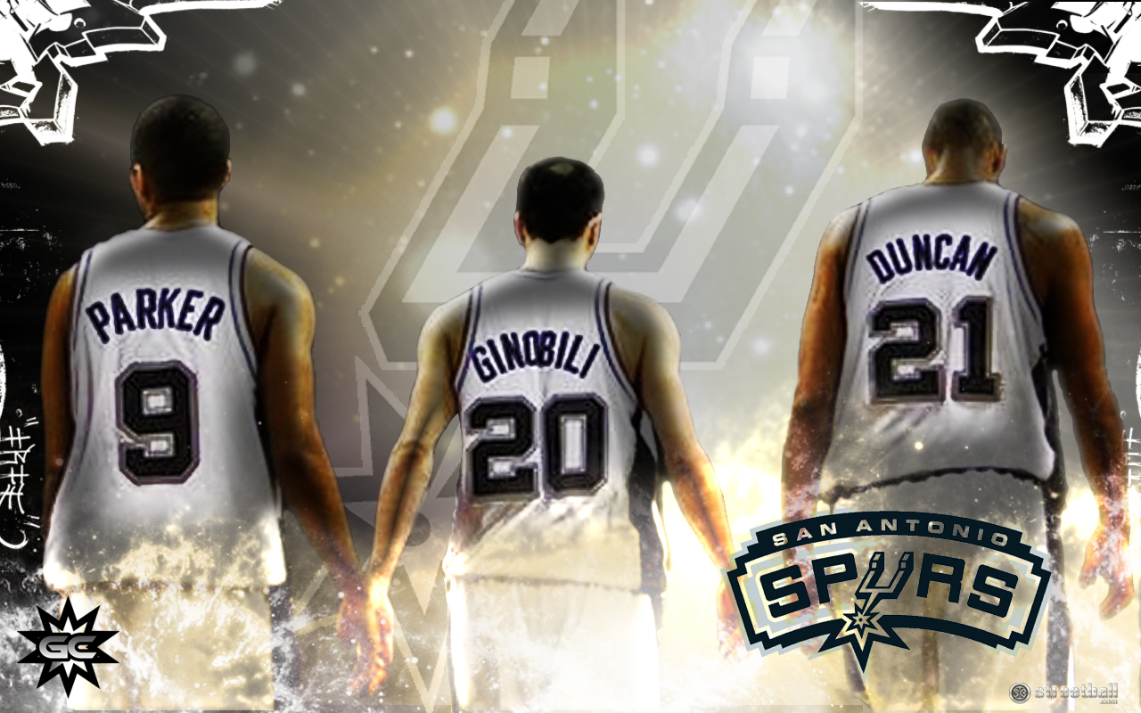 San Antonio Spurs Big Basketball Wallpaper