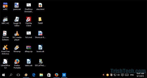 How to Disable Desktop Background Wallpaper in Windows 10