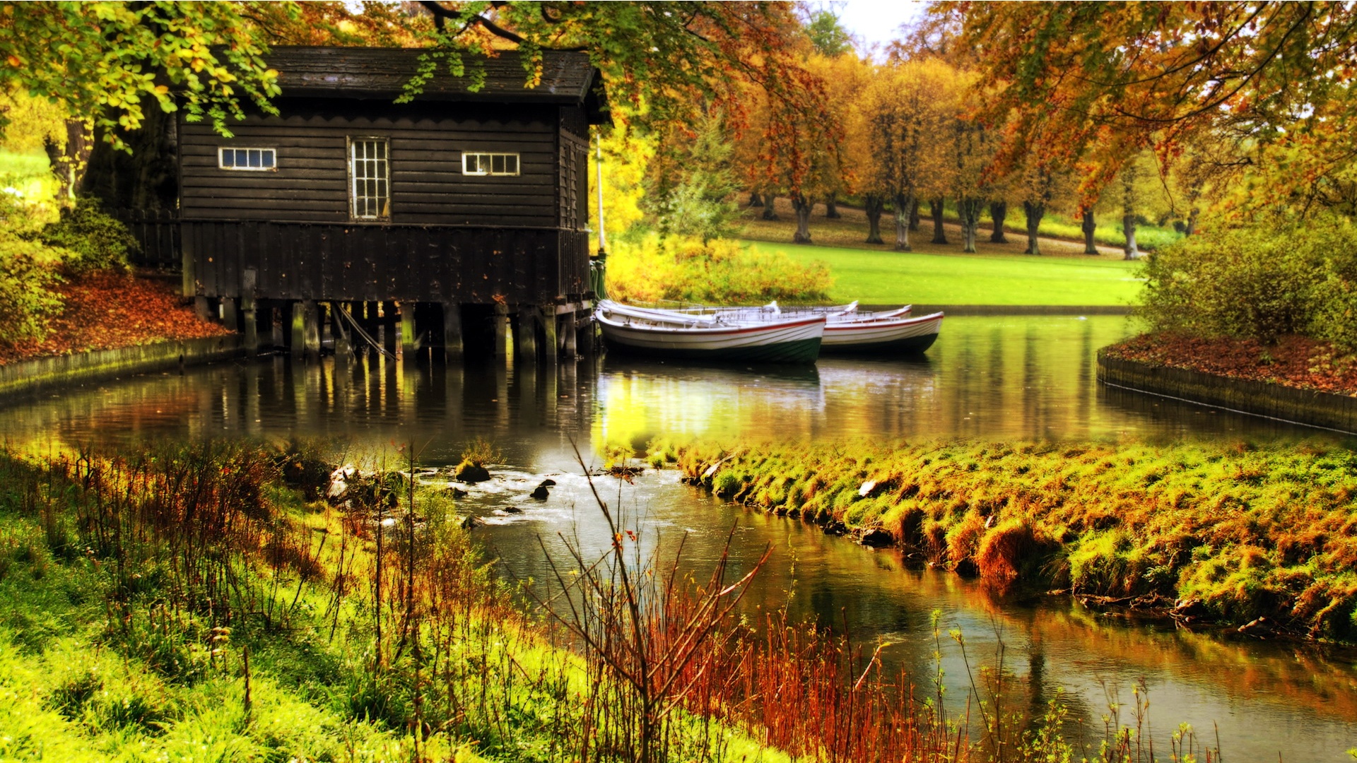  boat house nature wallpapers share this nature background on facebook