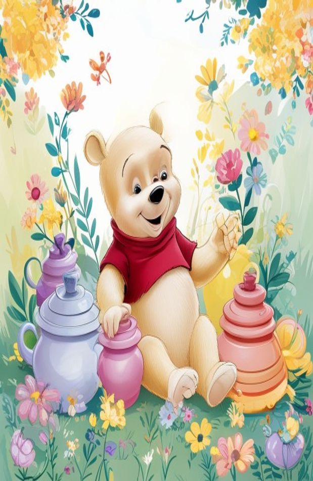 Baby Winnie The Pooh Wallpaper