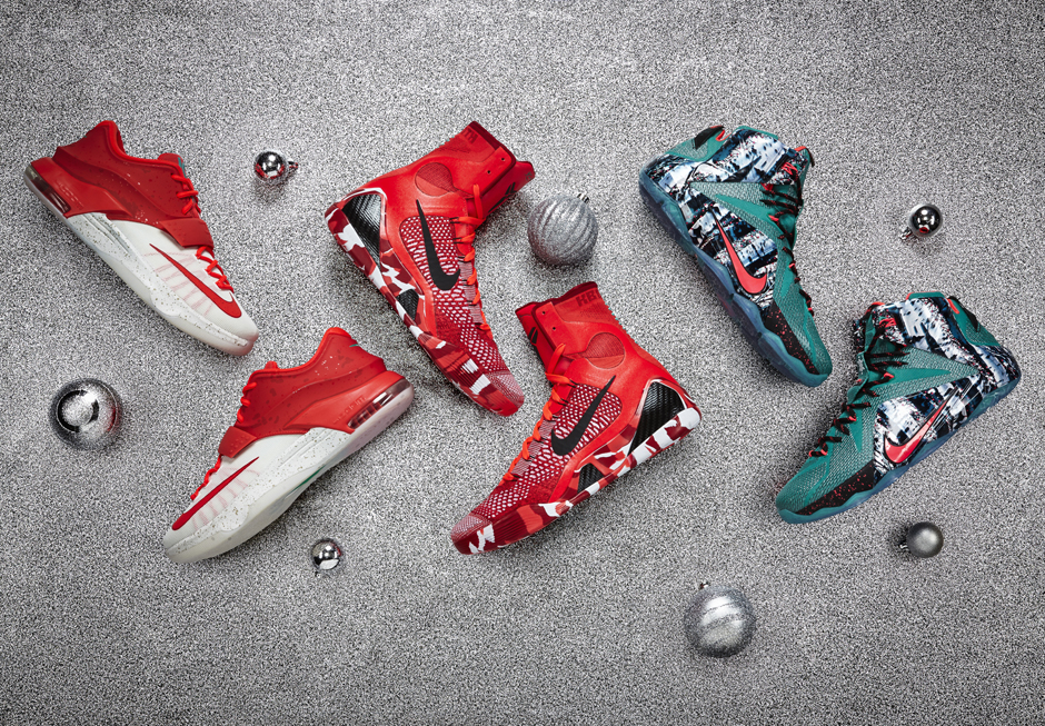 Christmas Nike Basketball Shoes