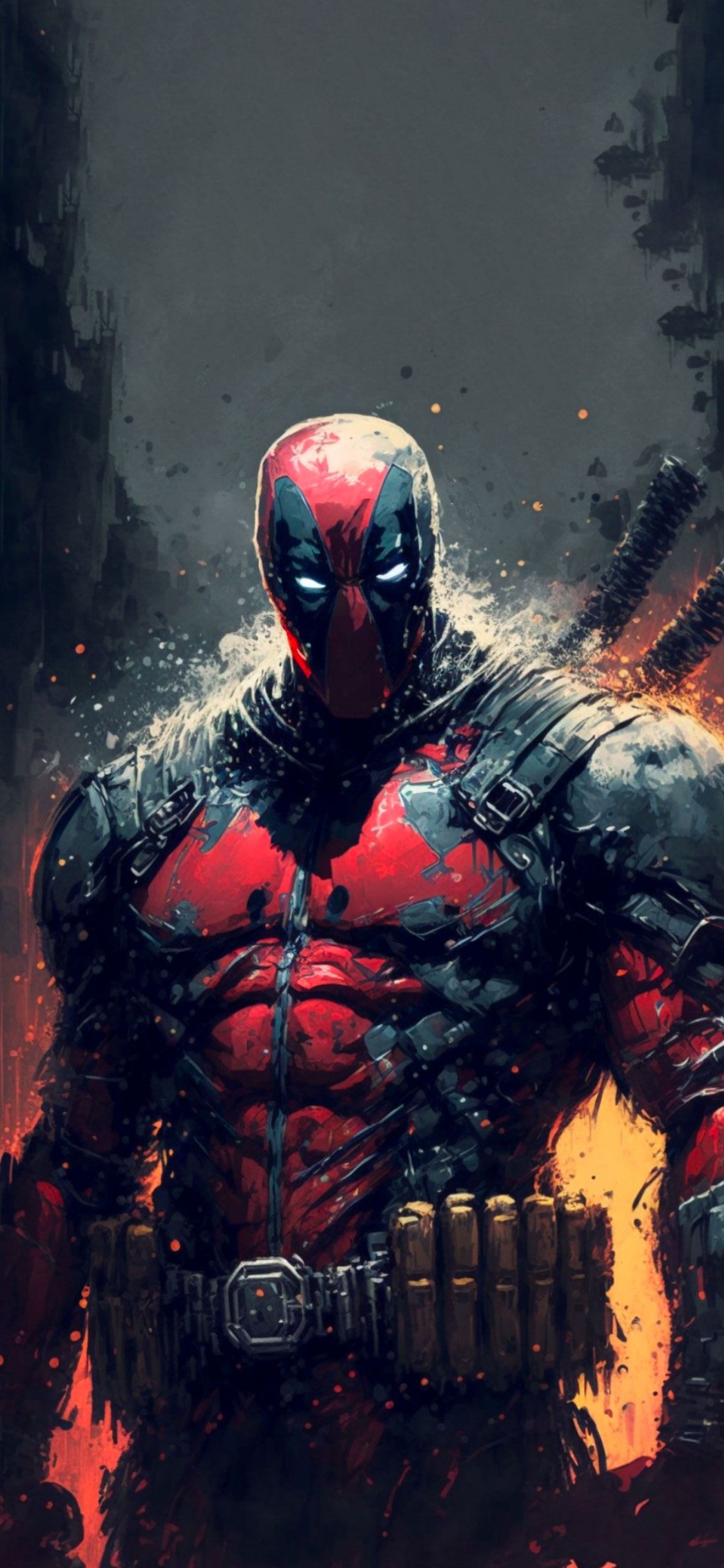 Marvel Deadpool Art Wallpaper Aesthetic By Evununimasac