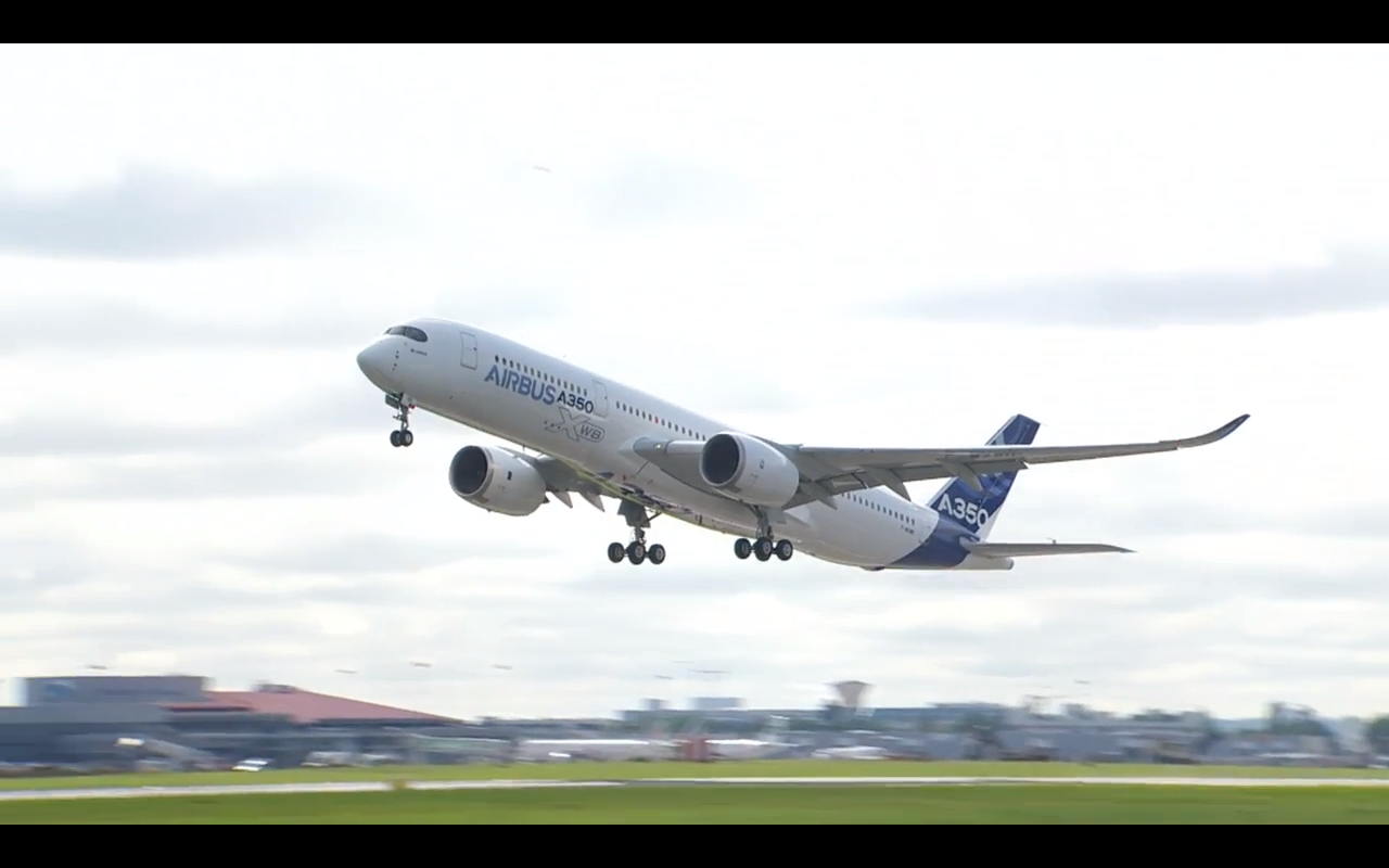 Airbus A350 Wallpaper Xwb Makes Its