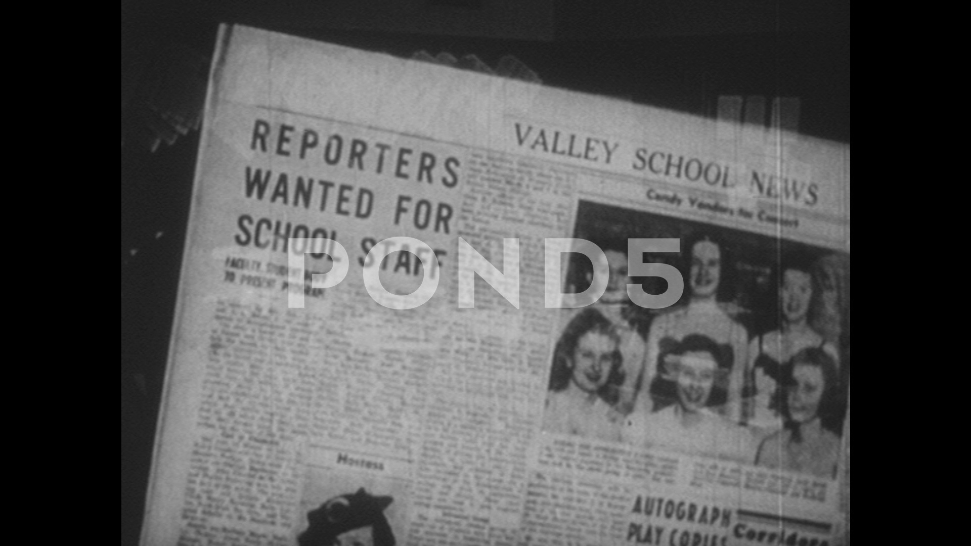 United States 1930s Newspaper Headline Ers Wanted For