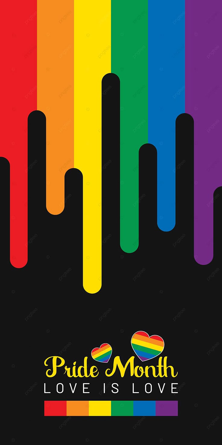 Pride Month Colorful Phone Wallpaper
