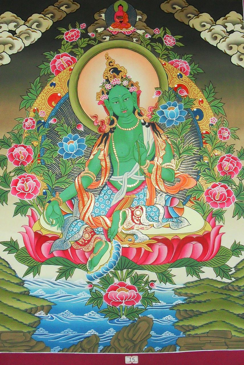 Green Tara Wallpaper