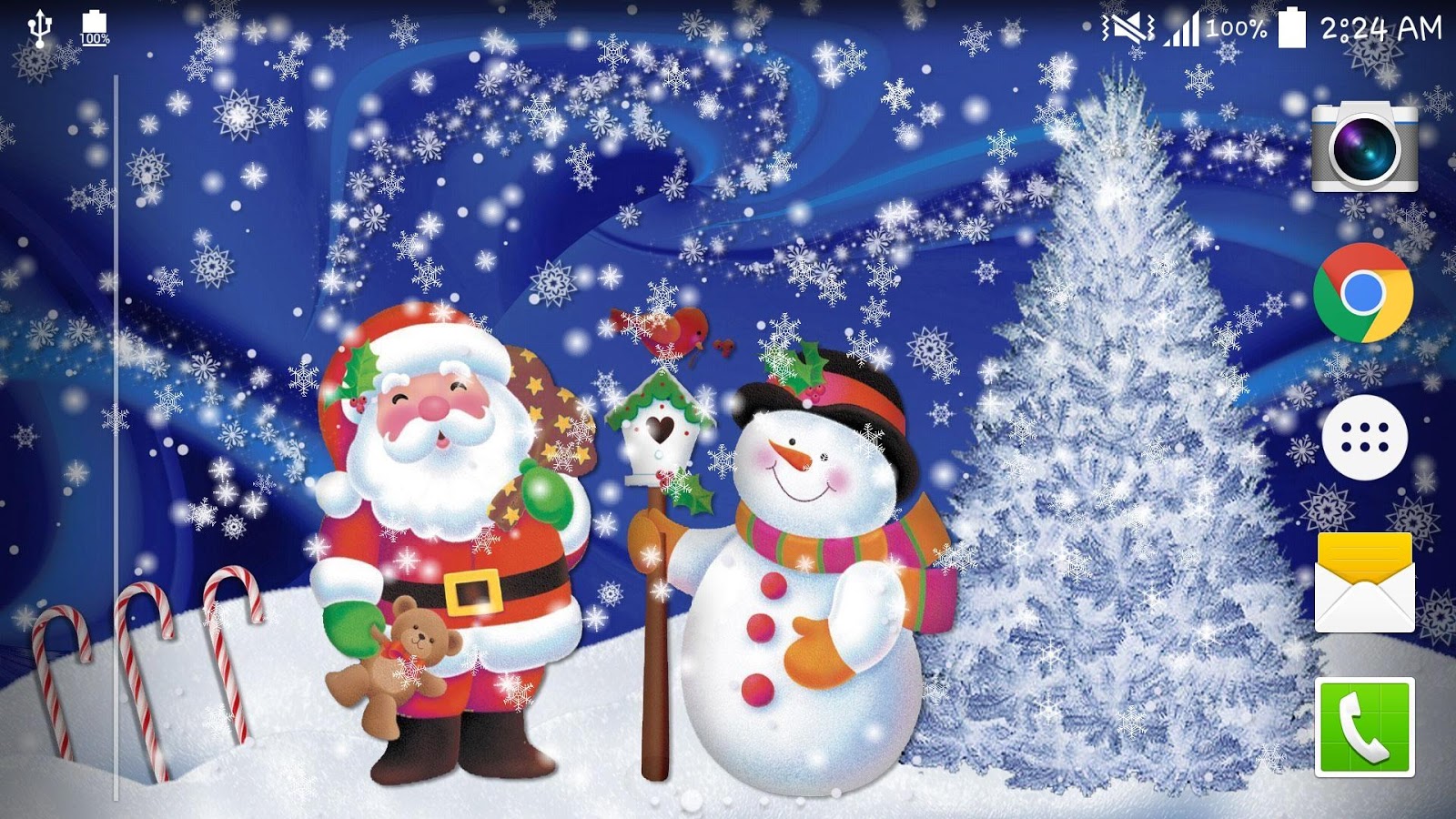 Christmas Live Wallpaper Pro Snow In This