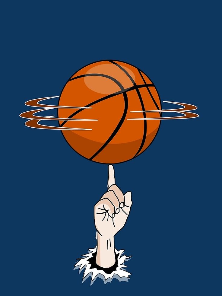 Basketball Spin Essential T Shirt By Denip Drawings