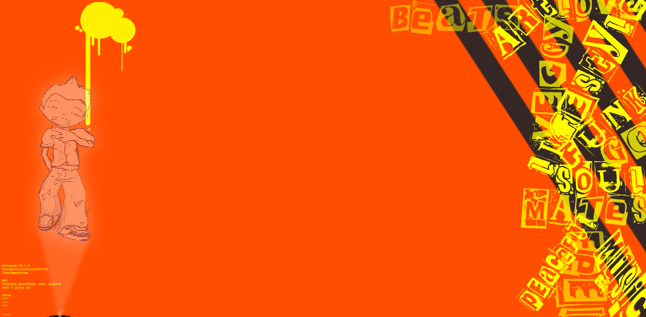 Wallpaper Handphone Twiiter Background Orange Cool