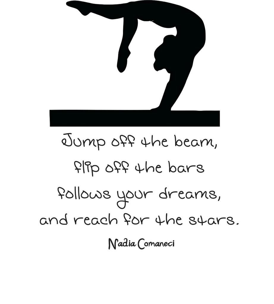 Cute Gymnastics Quotes Image About