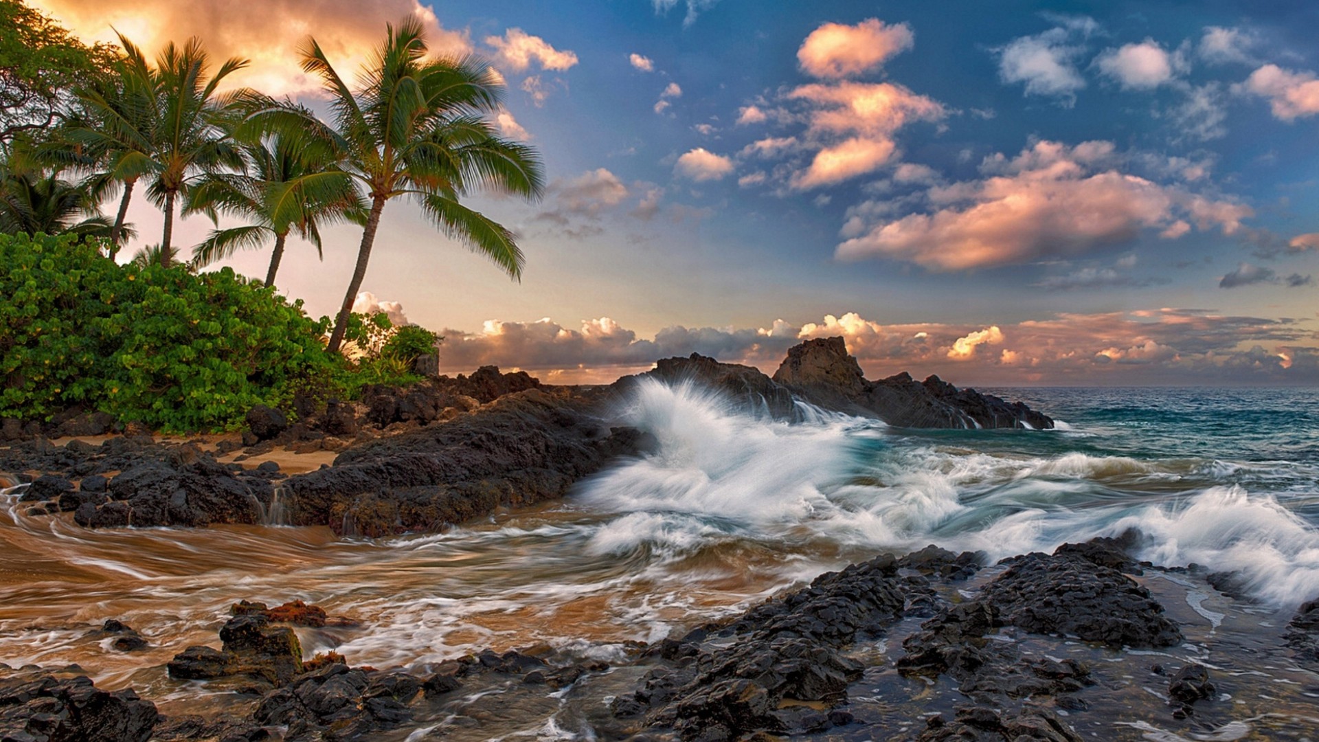 Us State Hawaii Maui Island Ocaen Rocks Wallpaper Search