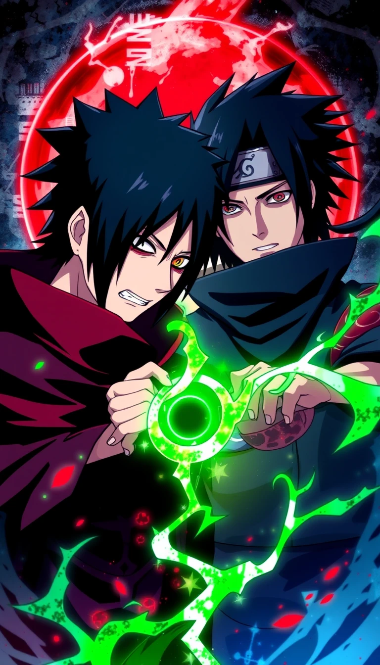 Itachi Sasuke Phone Wallpaper