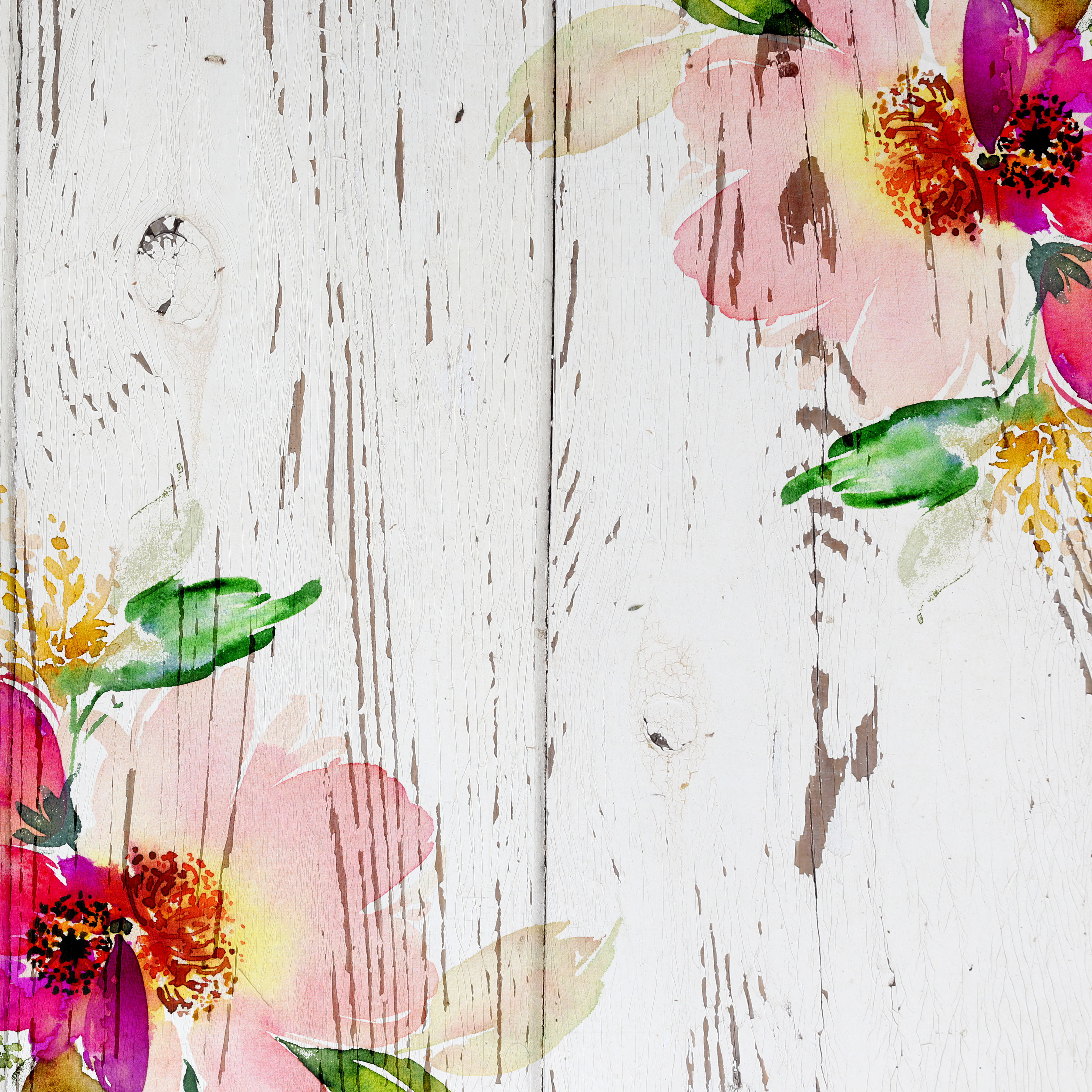  Farmhouse Inspired Digital Floral paper Backgrounds 3600x3600