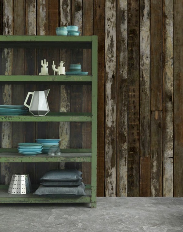 Wood Look Wallpaper Border