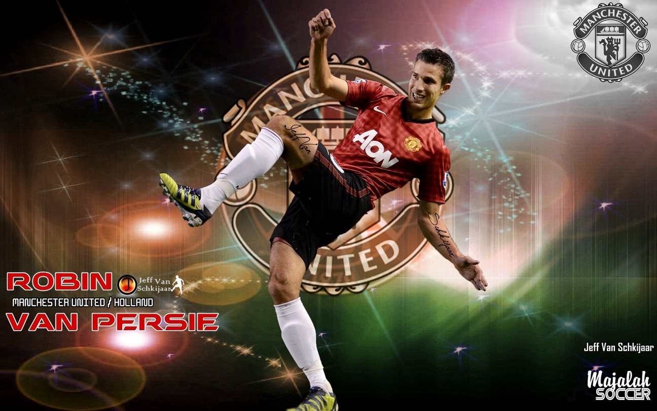 Robin Van Persie Manchester United Football Stars World