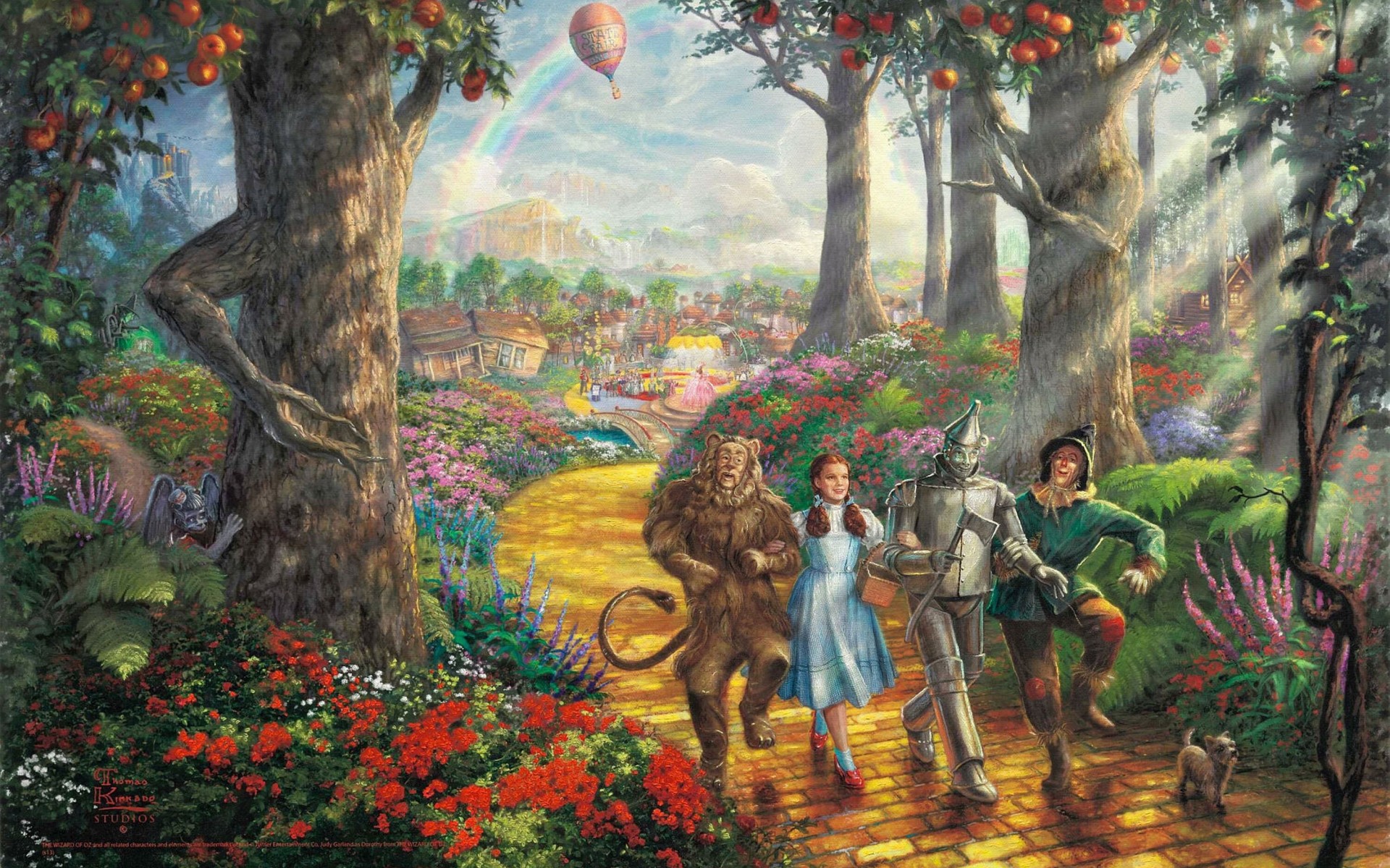 The Wizard Of Oz Wallpaper Stock Photos