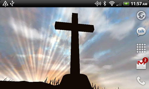 Cross Live Wallpaper For Android 3d
