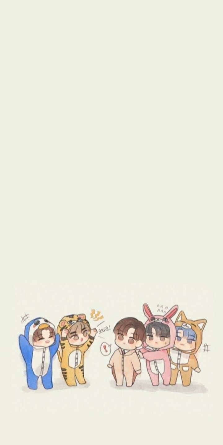 Bts Anime Wallpaper