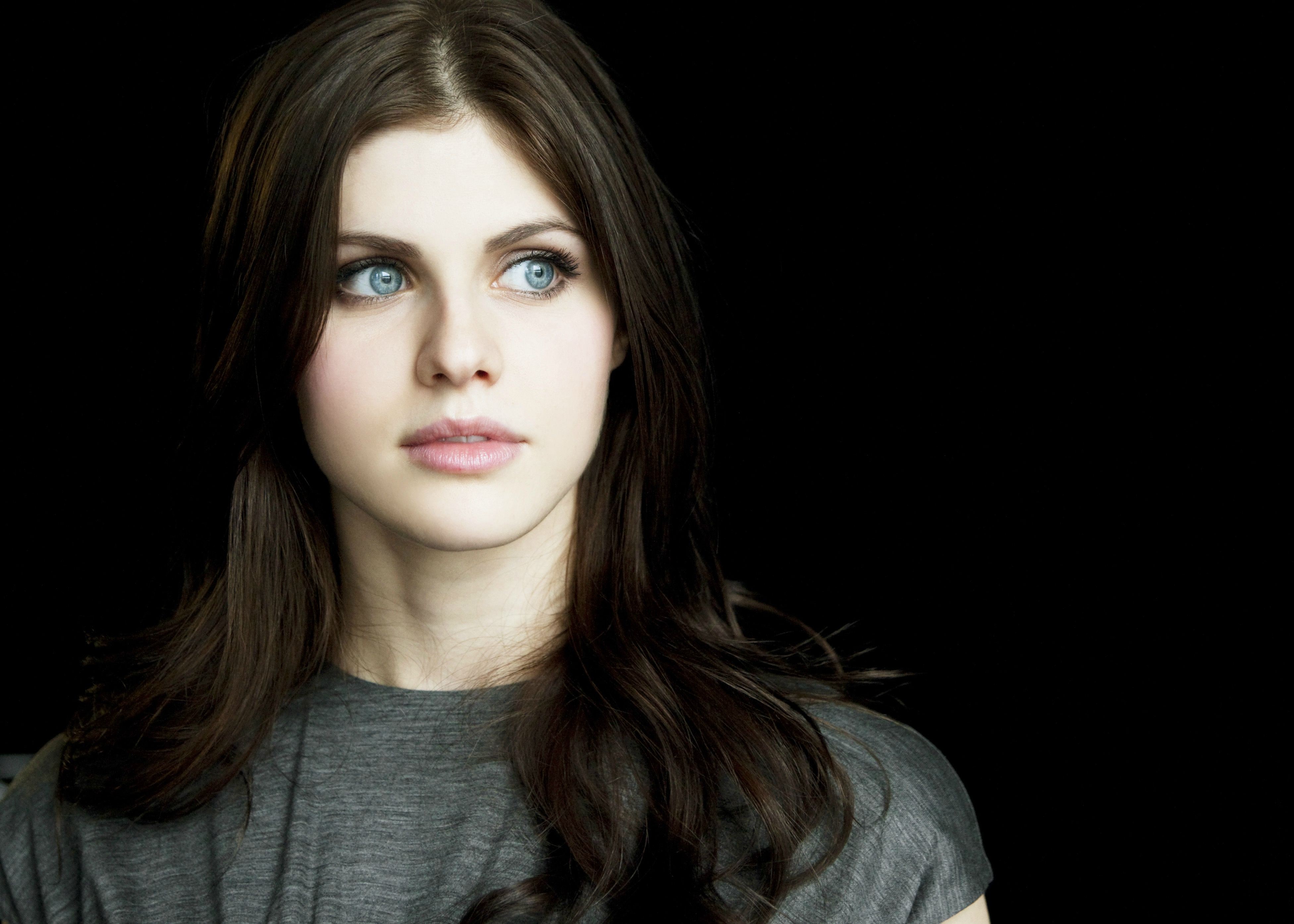 Alexandra Daddario Beautiful Eyes 4k Wallpaper HD Celebrities