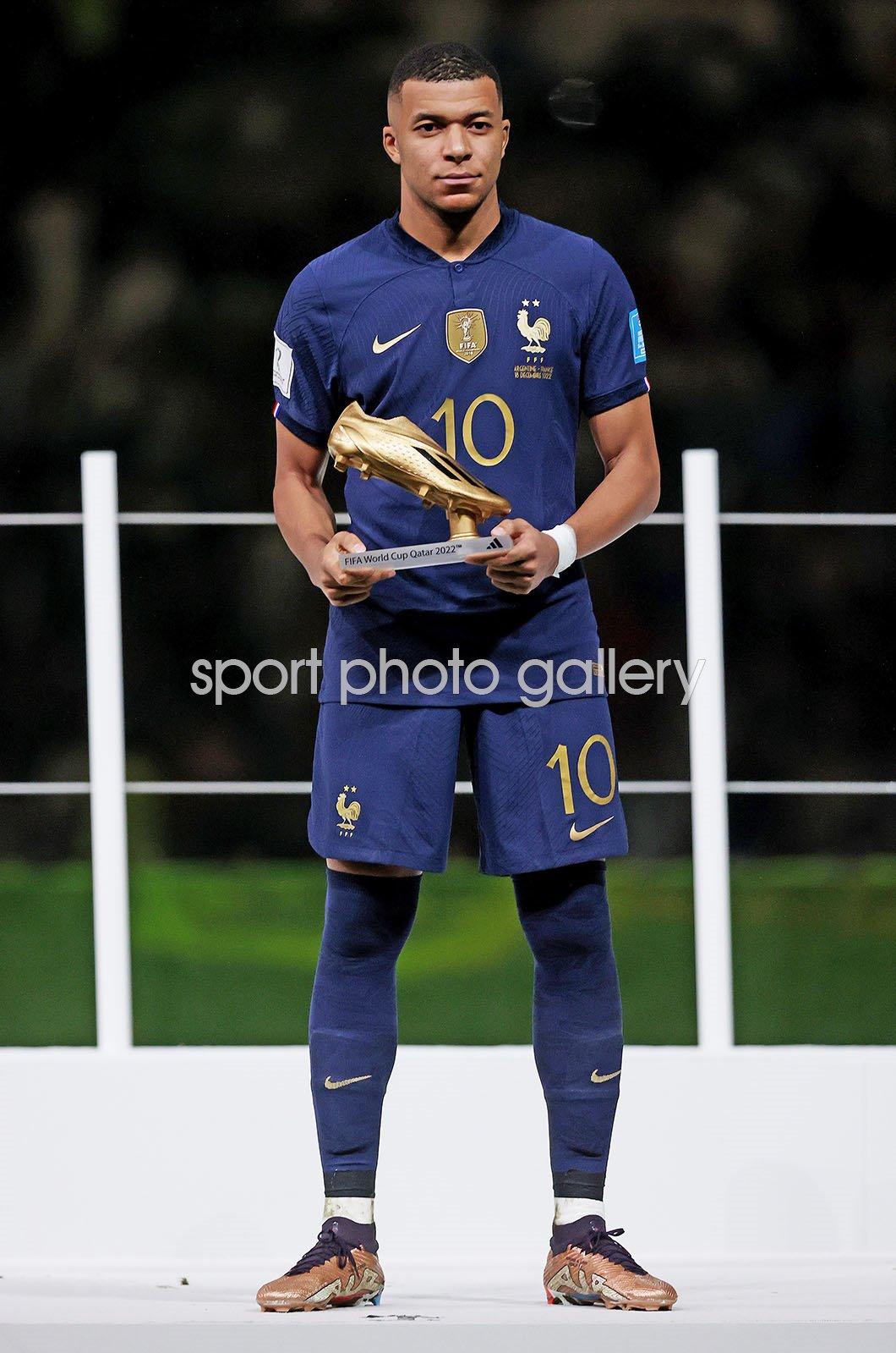 Kylian Mbappe France Golden Boot Winner World Cup Qatar