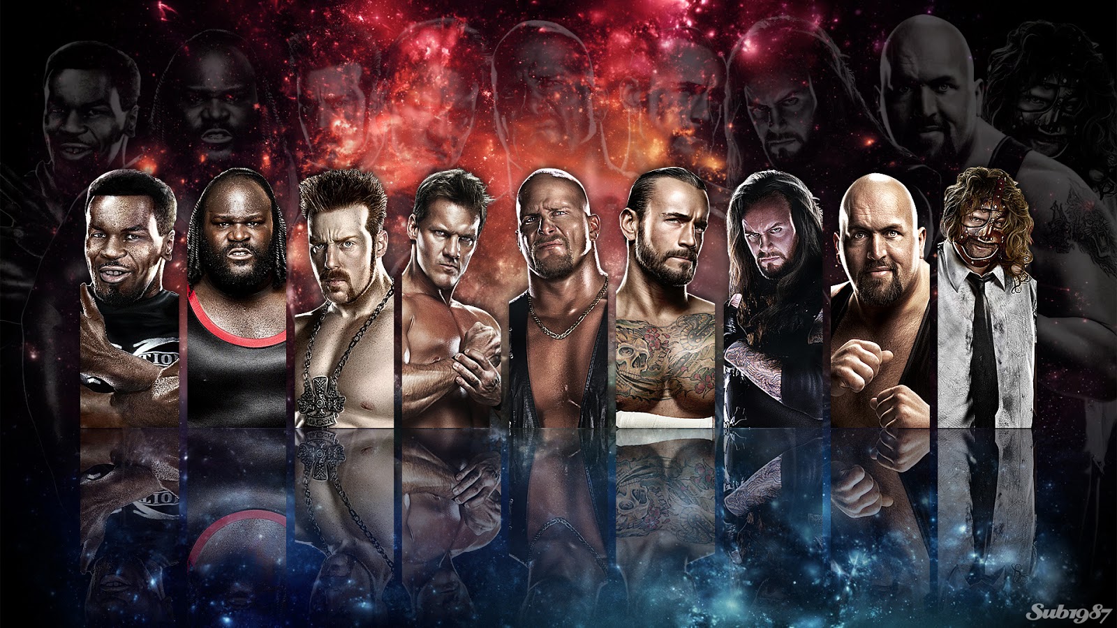 WWE Wrestling Wallpapers - WallpaperSafari