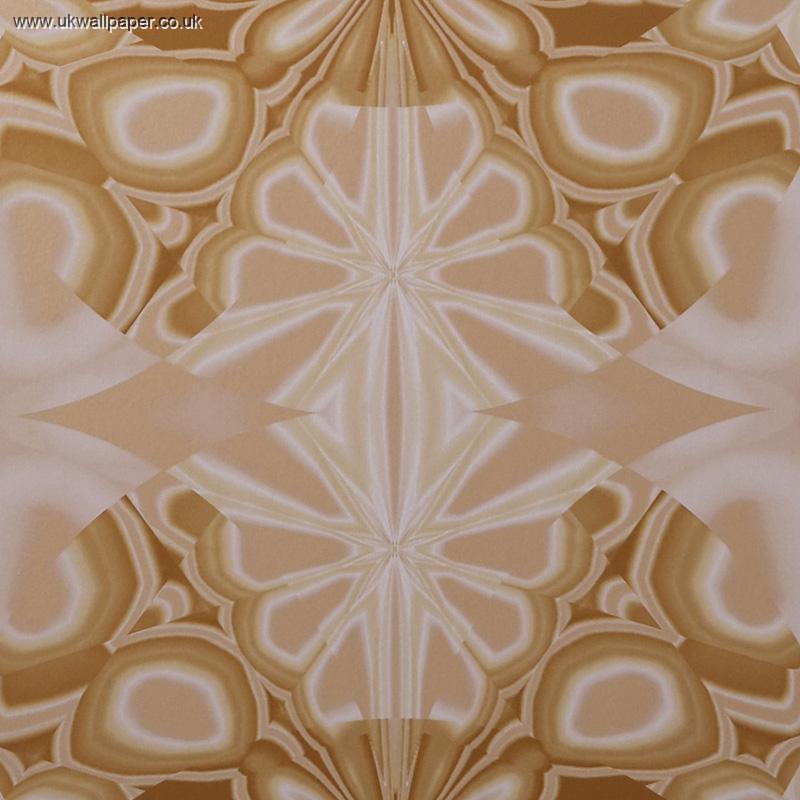 Jocelyn Warner Wallpaper Kaleido Copper 10metres X 52cm