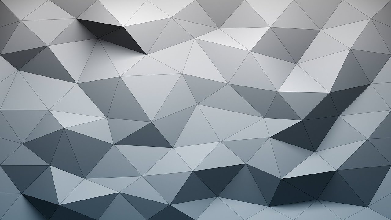 Motion Graphics Polygonal Background