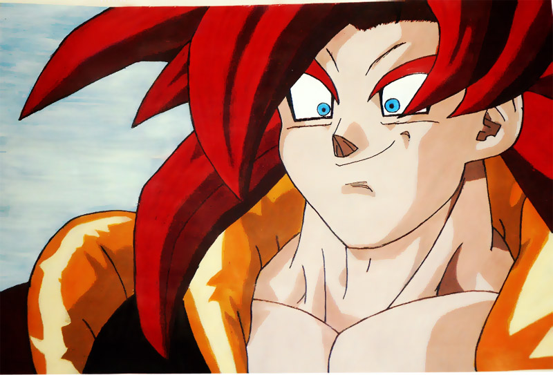 Gogeta SSJ4 Wallpaper  Download to your mobile from PHONEKY