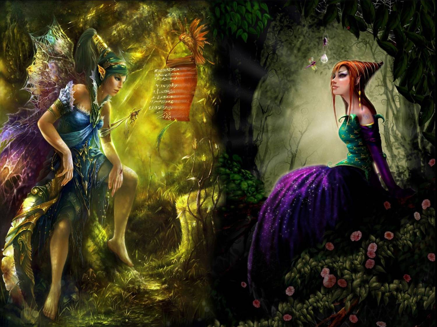 Enchanting Fairyland Wallpaper
