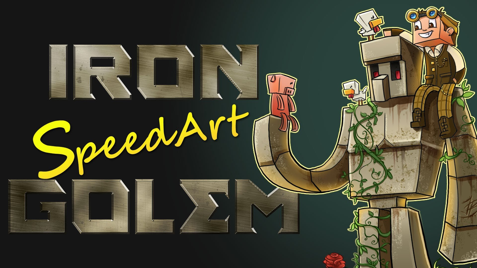 Minecraft Iron Golem Wallpaper Displaying Image For