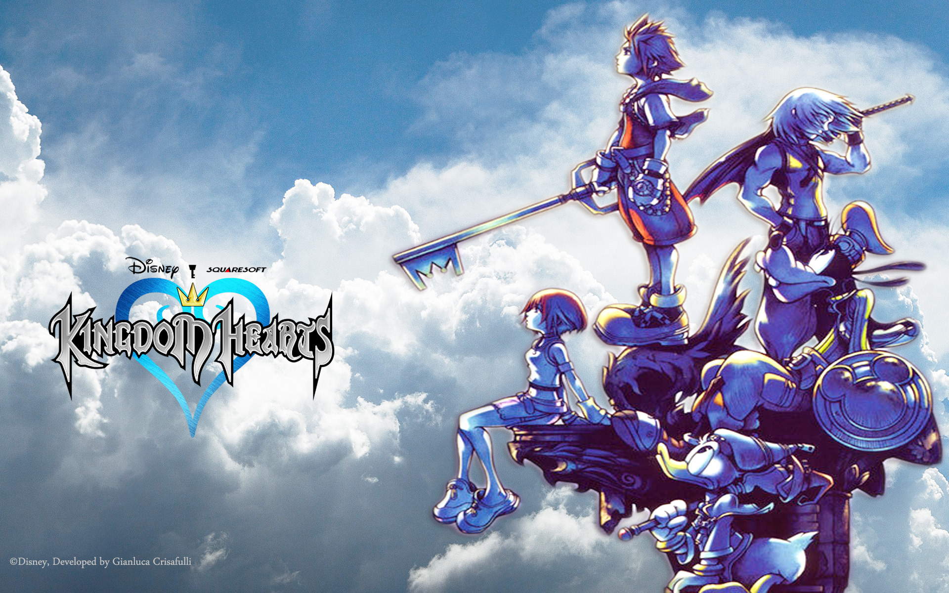 Kingdom Hearts Game HD Wallpaper Was