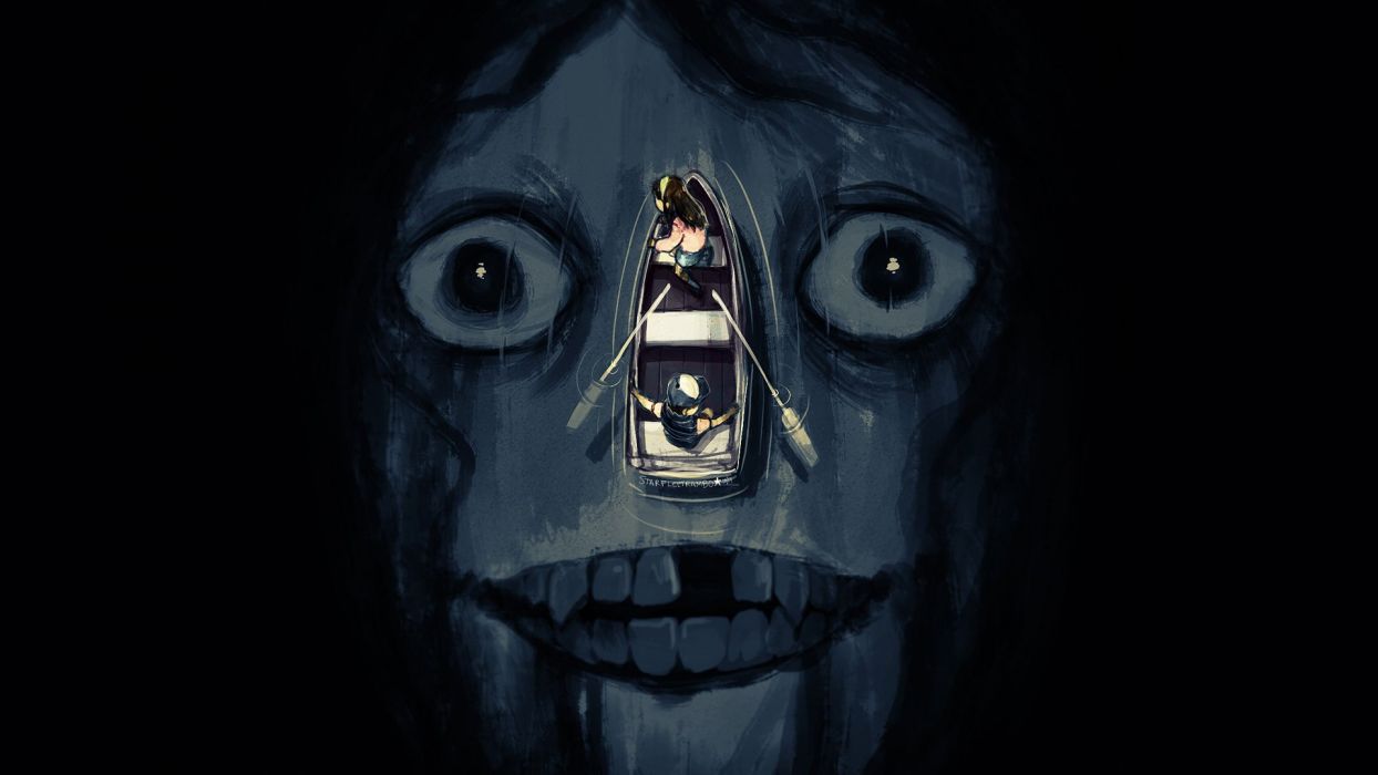 Dark Evil Horror Spooky Creepy Scary Wallpaper