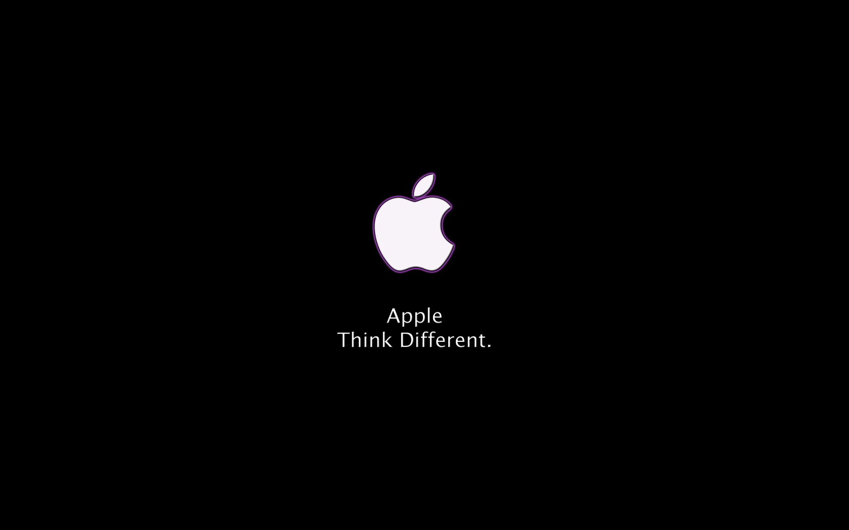 Apple Wallpaper Leopard Think Different Mac Background