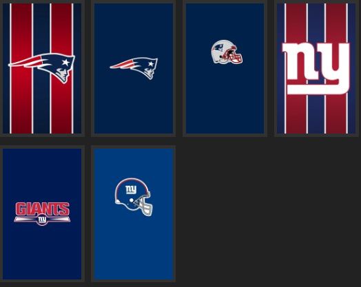 Superbowl Pick A Side With These New Wallpaper Giants Vs Patriots