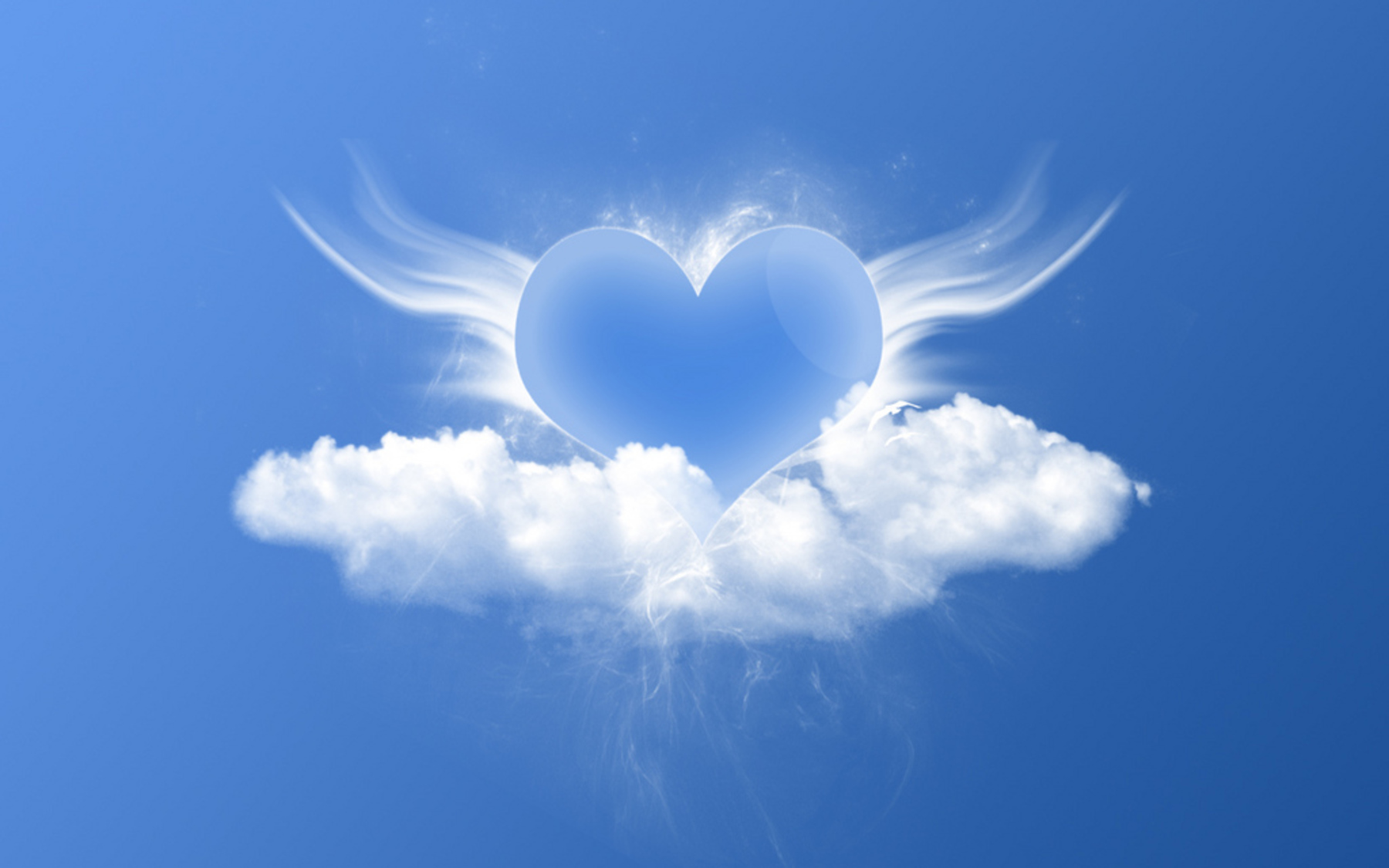Wallpapers PC wallpapers Cloud Heart