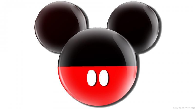 HD Mickey Mouse Head Desktop Wallpaper