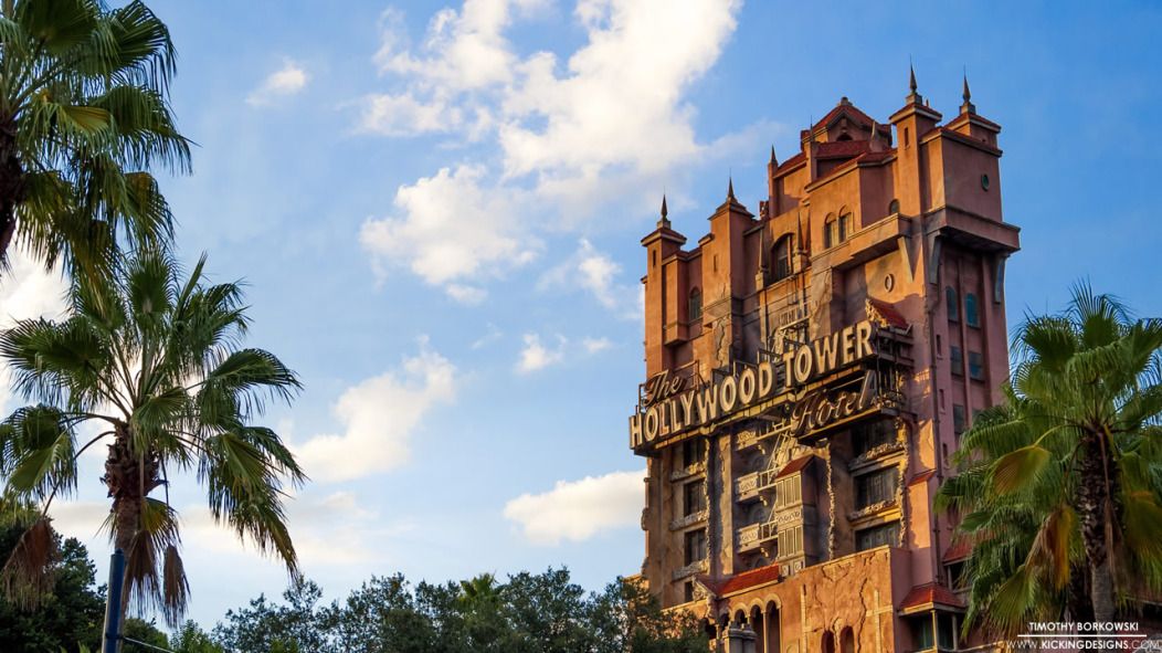 Tower Of Terror Attraction In Disney S Hollywood Studios Kicking